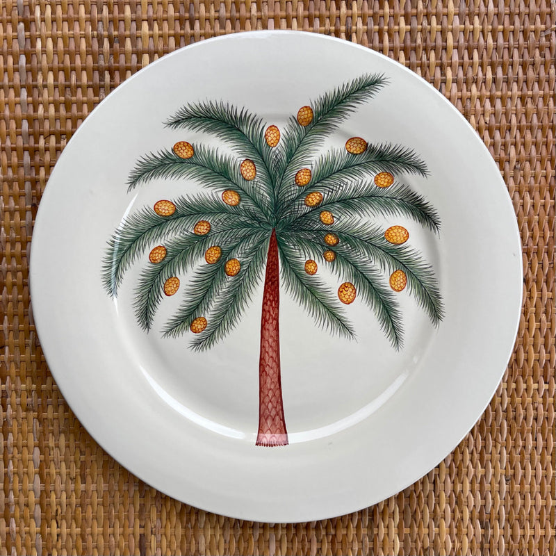 Botanical Palm Dinner Plate ~ various designs - The Jungle Emporium