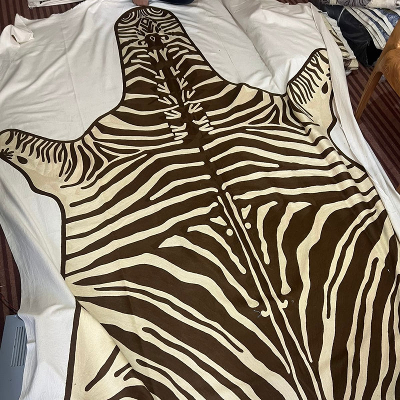 Zebra Carpet ~ mocha