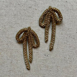 Sophia 203 bow Earrings - The Jungle Emporium