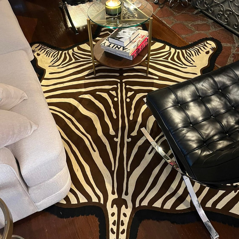 Zebra Carpet ~ mocha