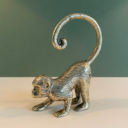 Beppo the brass monkey sculpture - The Jungle Emporium