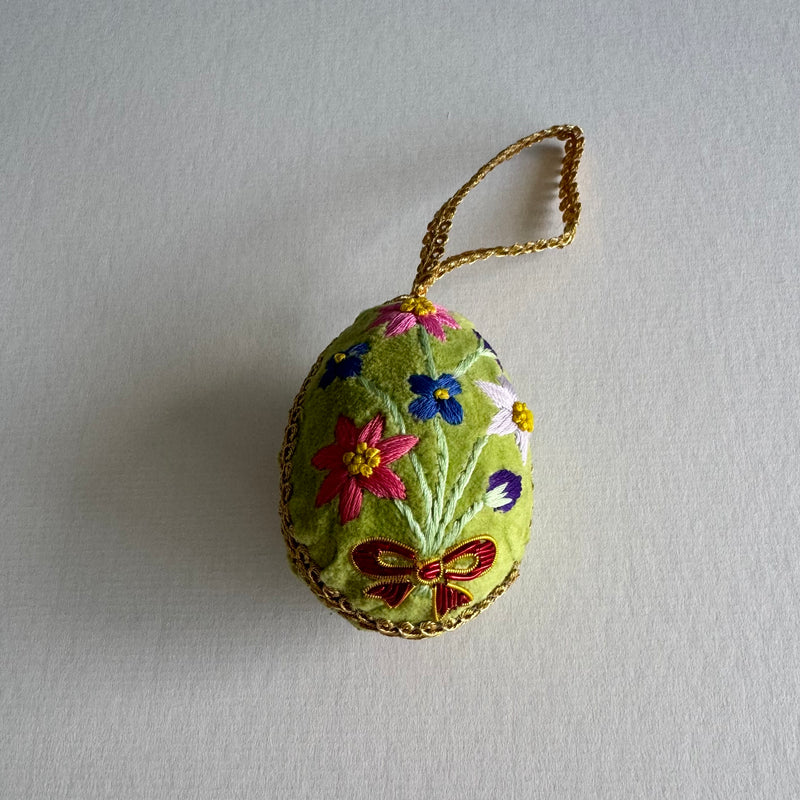 Embroidered Easter eggs