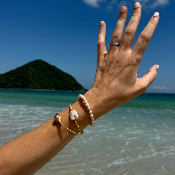 The Nue Lombok Pearl Bangle ~ various designs