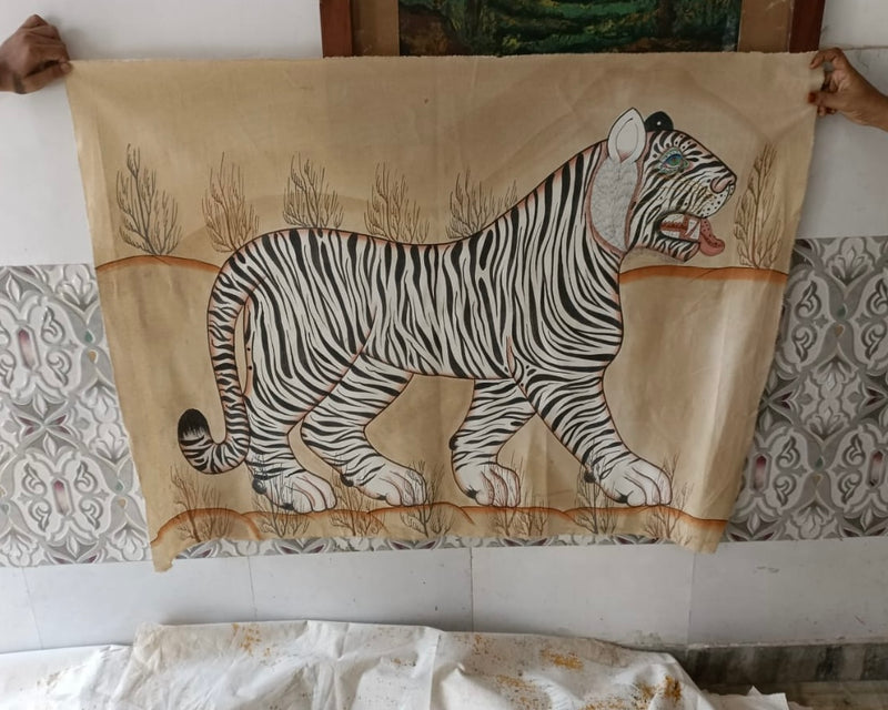 Hand painted Tiger Art from India ~ various