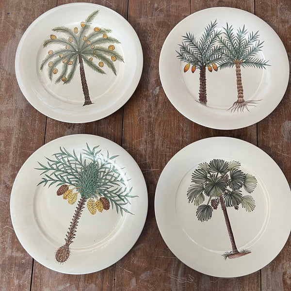 Botanical Palm Dinner Plate ~ various designs - The Jungle Emporium