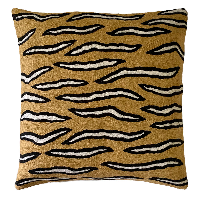 Tiger Stripe ~ Cushion Cover - The Jungle Emporium